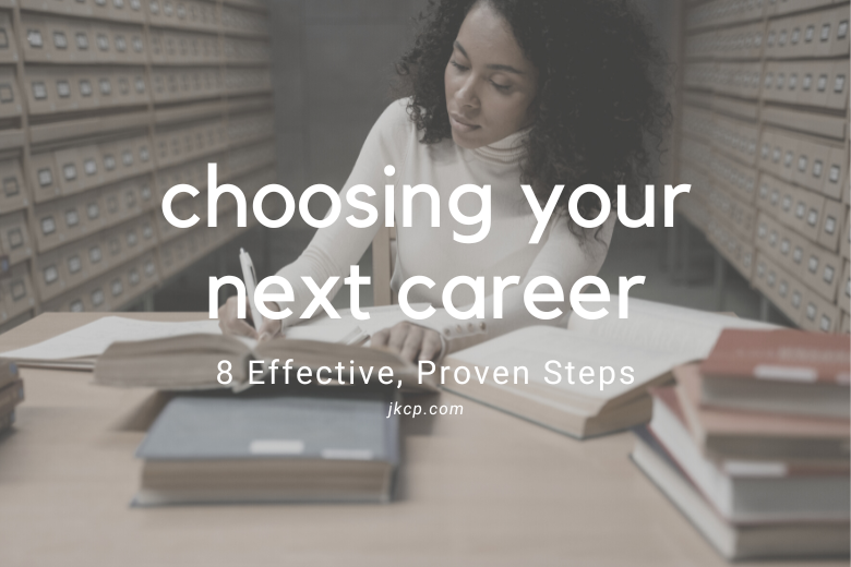 how to choose a new career