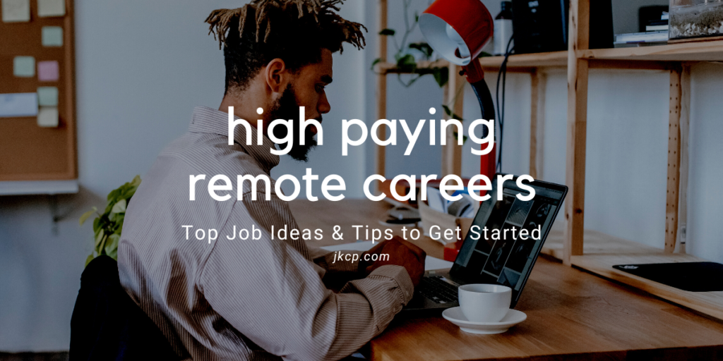 high paying remote careers